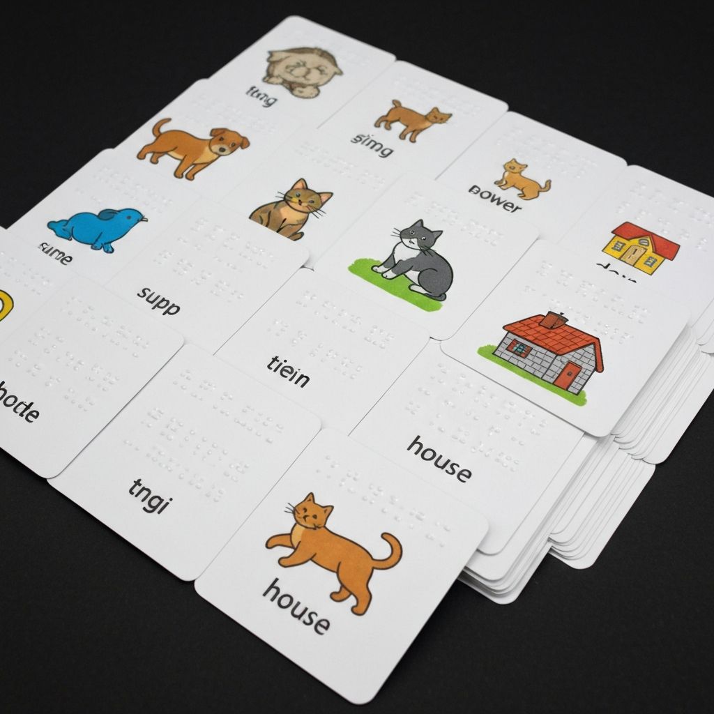 Beginner Braille Flash Cards